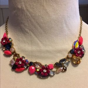 J.Crew Factory Hidden Flower Necklace